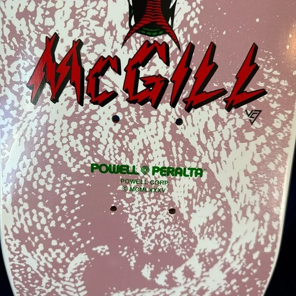 NEW Reissue Powell Peralta McGill Skateboard Deck No 2602/3000 - Picture 4 of 6